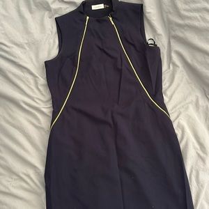 Calvin Klein Navy Blue sleeveless dress